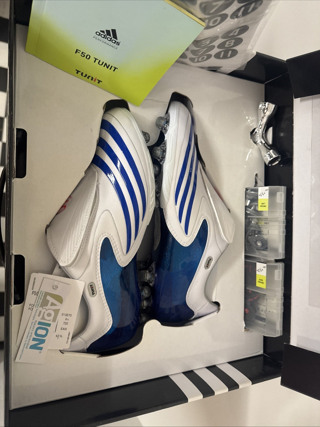 Adidas F50.8 Tunit 013570 EUR 44 UK 9 1/2 Vintage