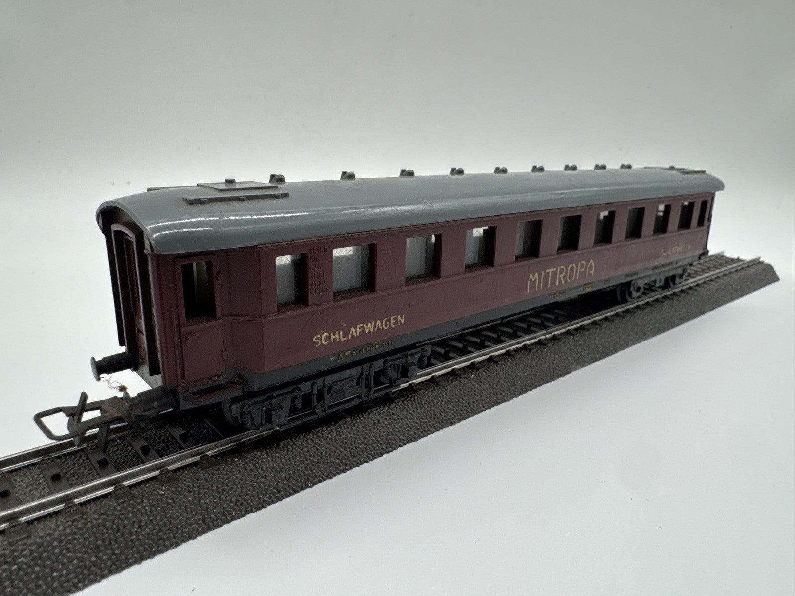 Piko H0 Schlafwagen MITROPA Personenwagen DR dunkelrot 1:87 # 63