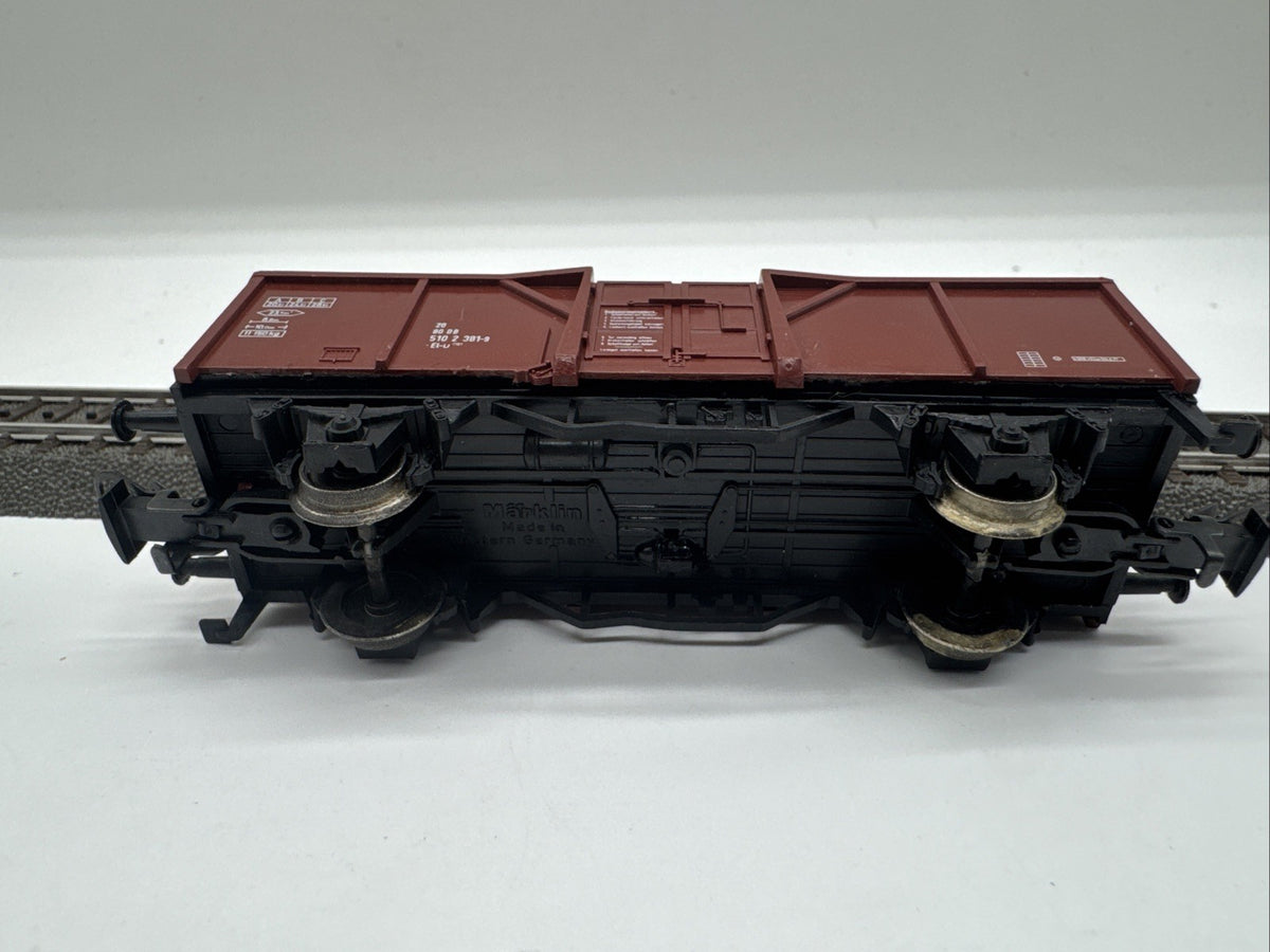 Märklin H0 Hochbordwagen DB Wg.-Nr. 510 2 381-9 #165