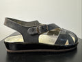 Rohde Sandale Gr. 37 Leder Schwarz
