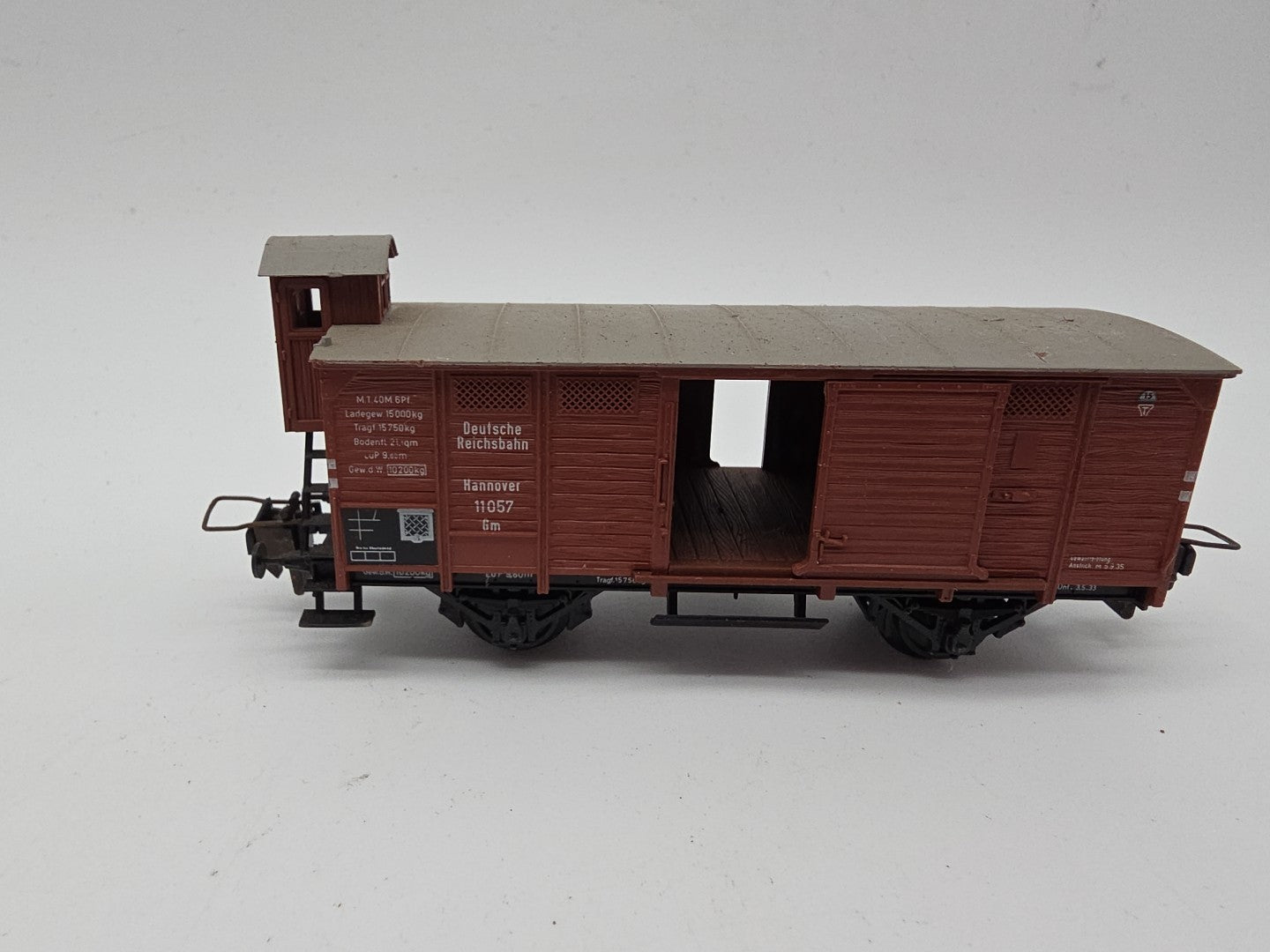 Trix H0 3623 gedeckter Güterwagen "DRG" - ohne OVP # 6485