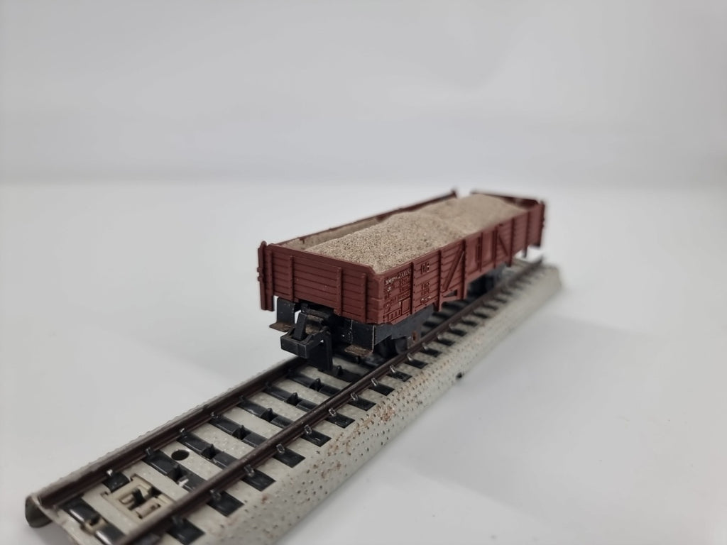 Trix Express 3451 H0 Güterwagen Niederbordwagen DB Linz 6074 