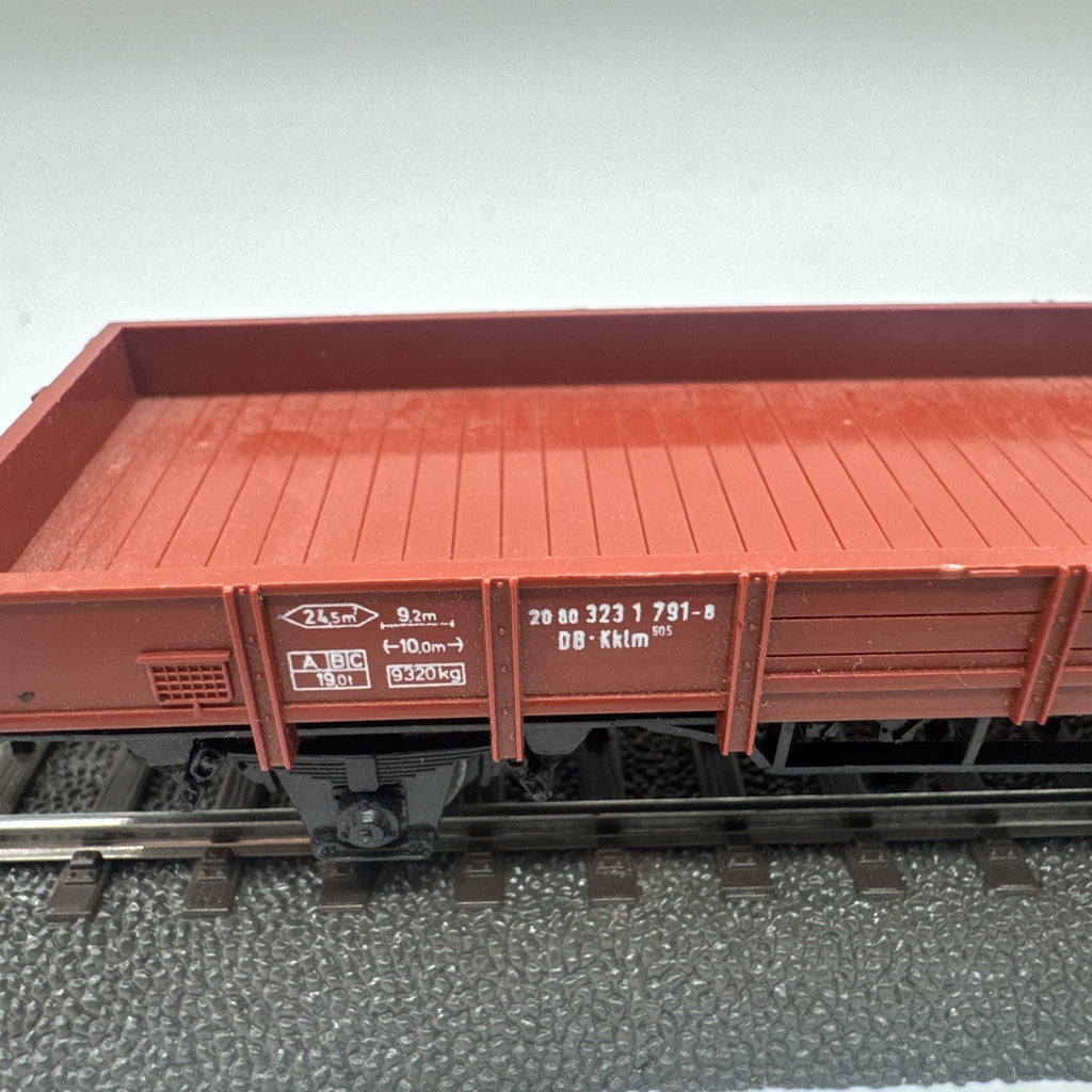 Märklin H0 4423 offener Güterwagen Niederbordwagen 323 1 791-8 DB #215