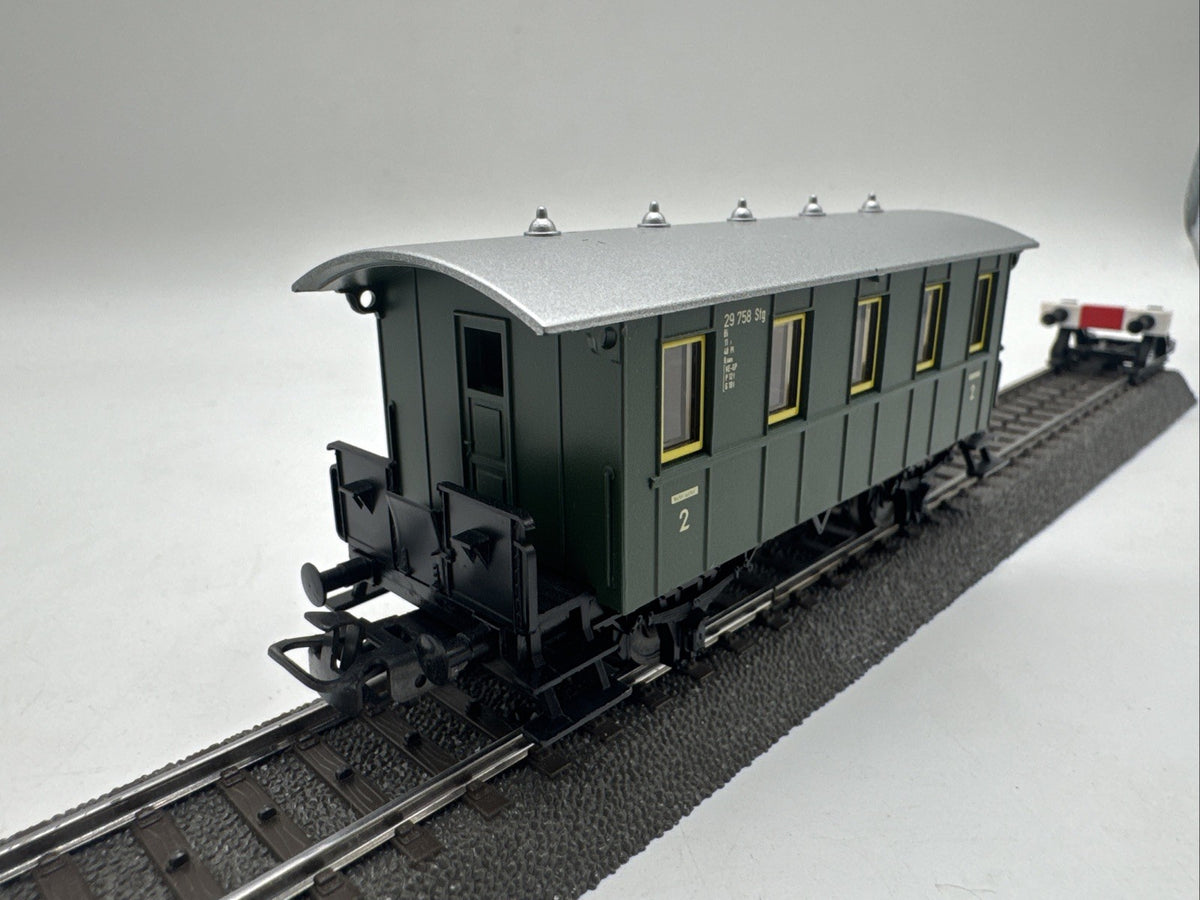 Märklin Personenwagen H0 29 758 Sfg 2-Klasse grün #371