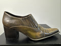 Simona Stiefelette Gr. 41 Leder Damen Absatzschuh 