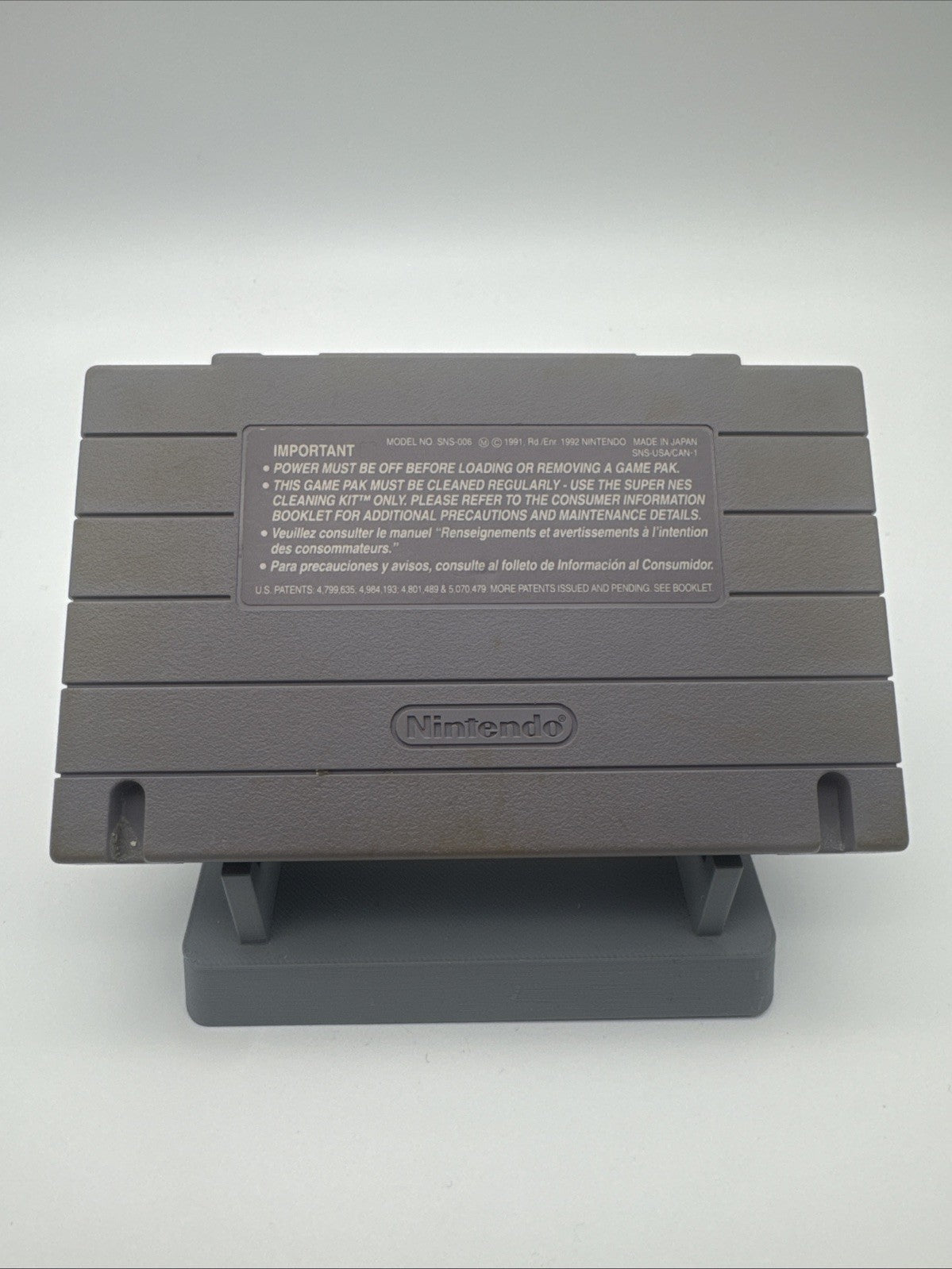 SNES Super Nintendo Doomsday Warrior NTSC USA Modul