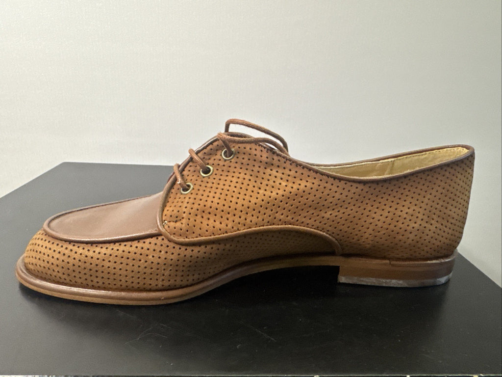 Firetti Damenschuh Gr. 37 Halbschuh Leder Braun