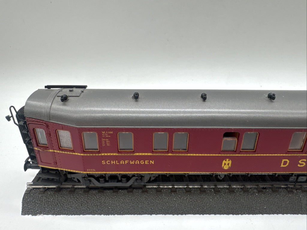 B02 Roco H0 Personenwagen 4292S DSG Schlafwagen Hecht #756