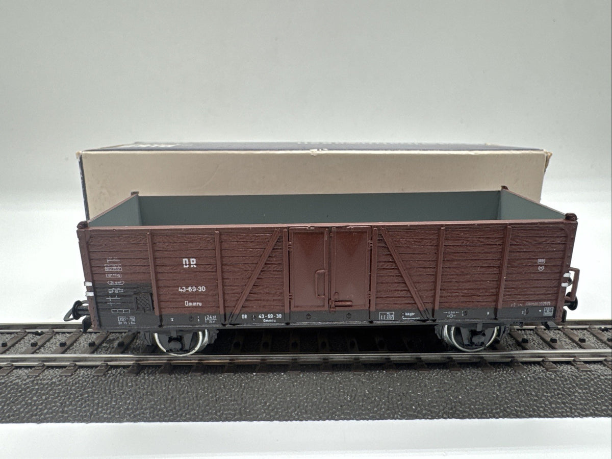 Piko H0 5/6413/010 offener Güterwagen Hochbordwagen 43-69-30 Ommru DR #19