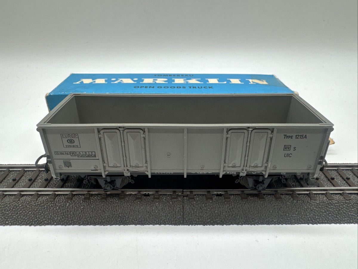 Märklin H0 4638 Offener Güterwagen grau