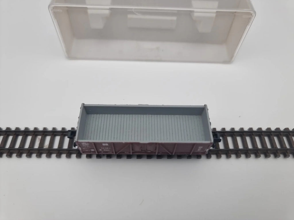 Fleischmann Spur N 8205 offener Güterwagen Hochbordwagen 884 262 DB braun In OVP