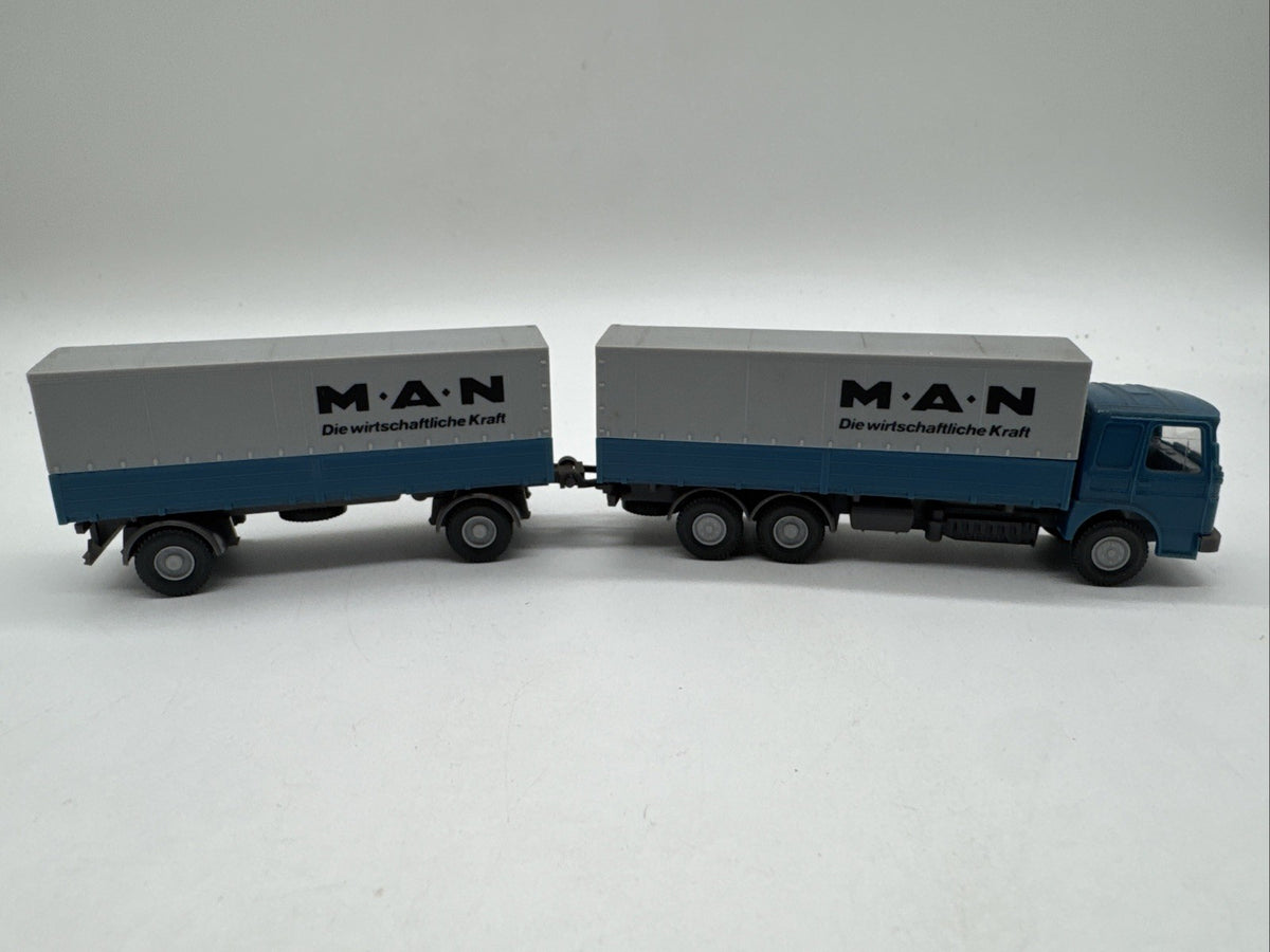 Wiking 1:87 MAN Pritschenlastzug MAN #649