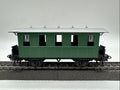 Märklin H0  schlichter Personenwagen  kurz  ohne Fenster  grün  (305635) #393
