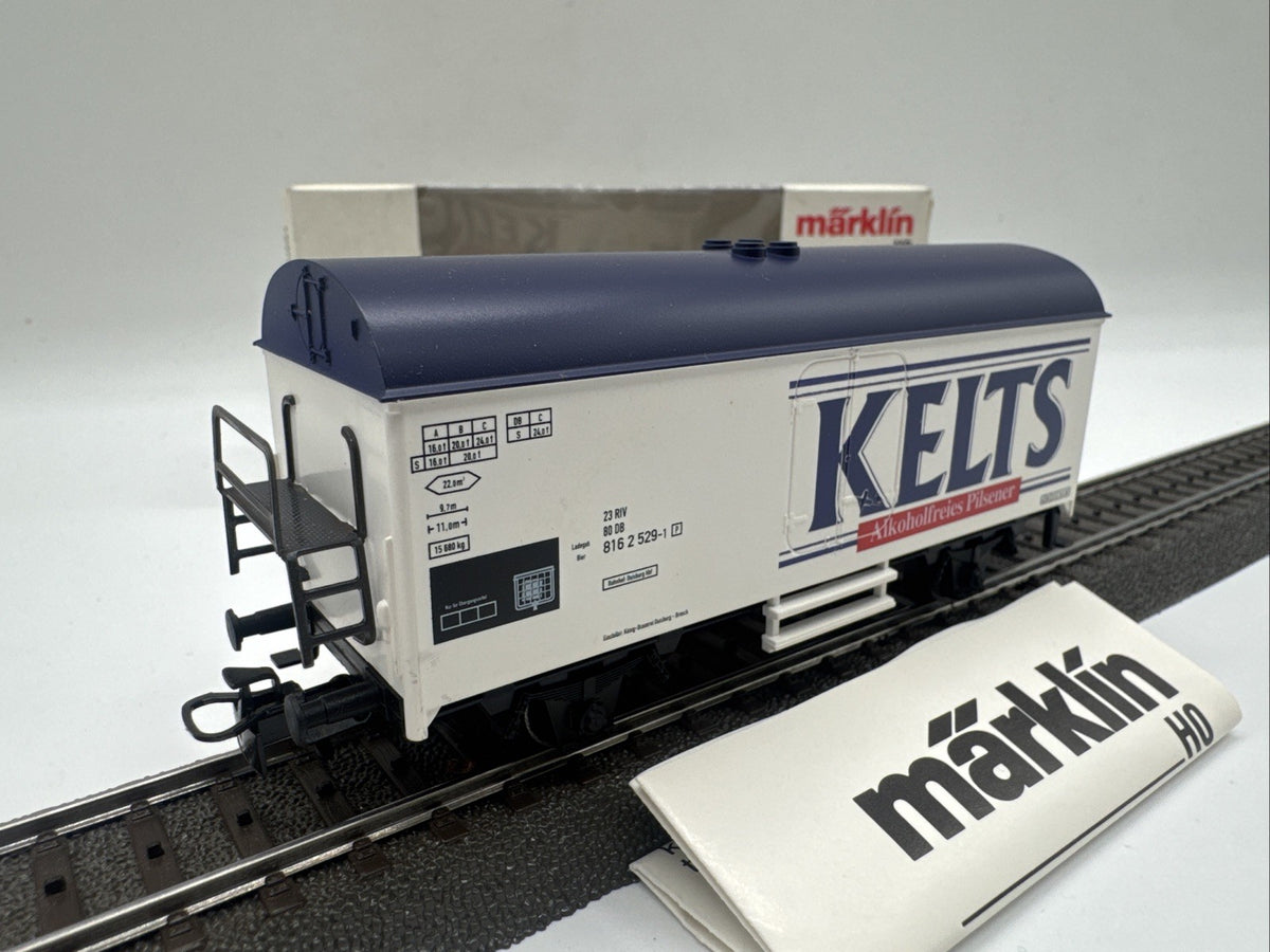 Märklin Spur H0 4419 Kelts gedeckter Güterwagen der DB in OVP #3