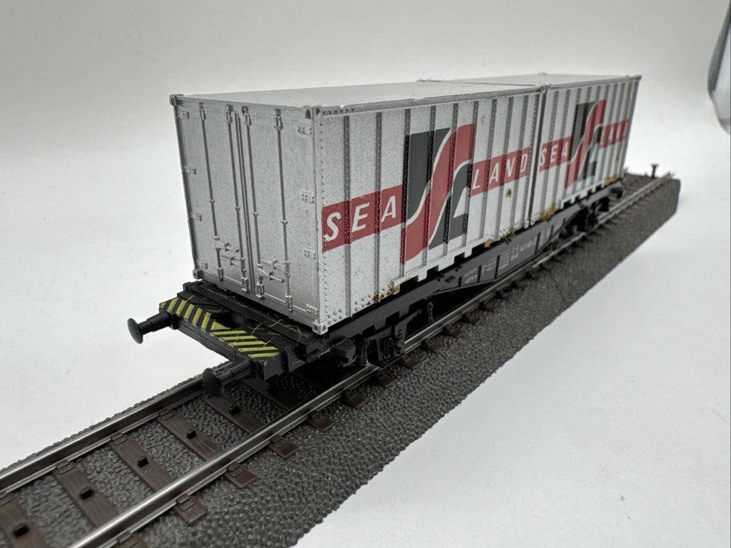 Märklin H0 4668 Containerwagen 042 0 606-4 Sea Land DB # 389