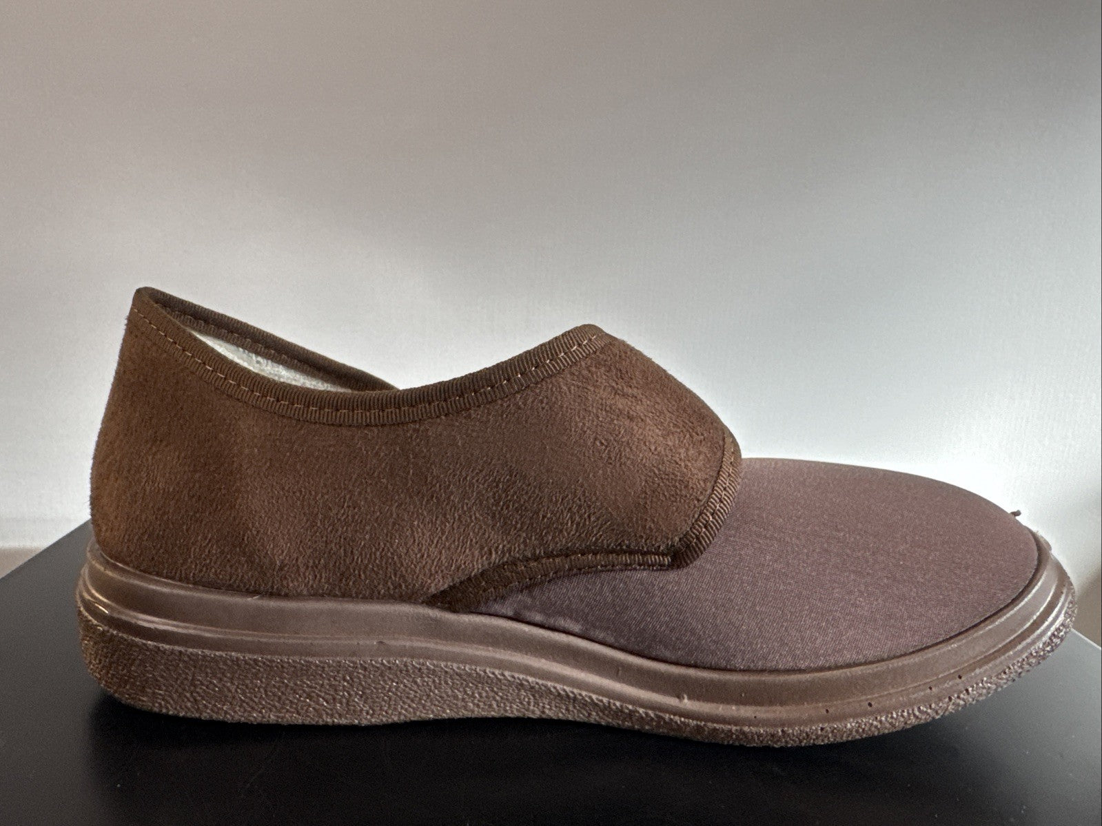 Fischer Markenschuh Herren Pantoffel Gr. 37 Halbschuh Braun