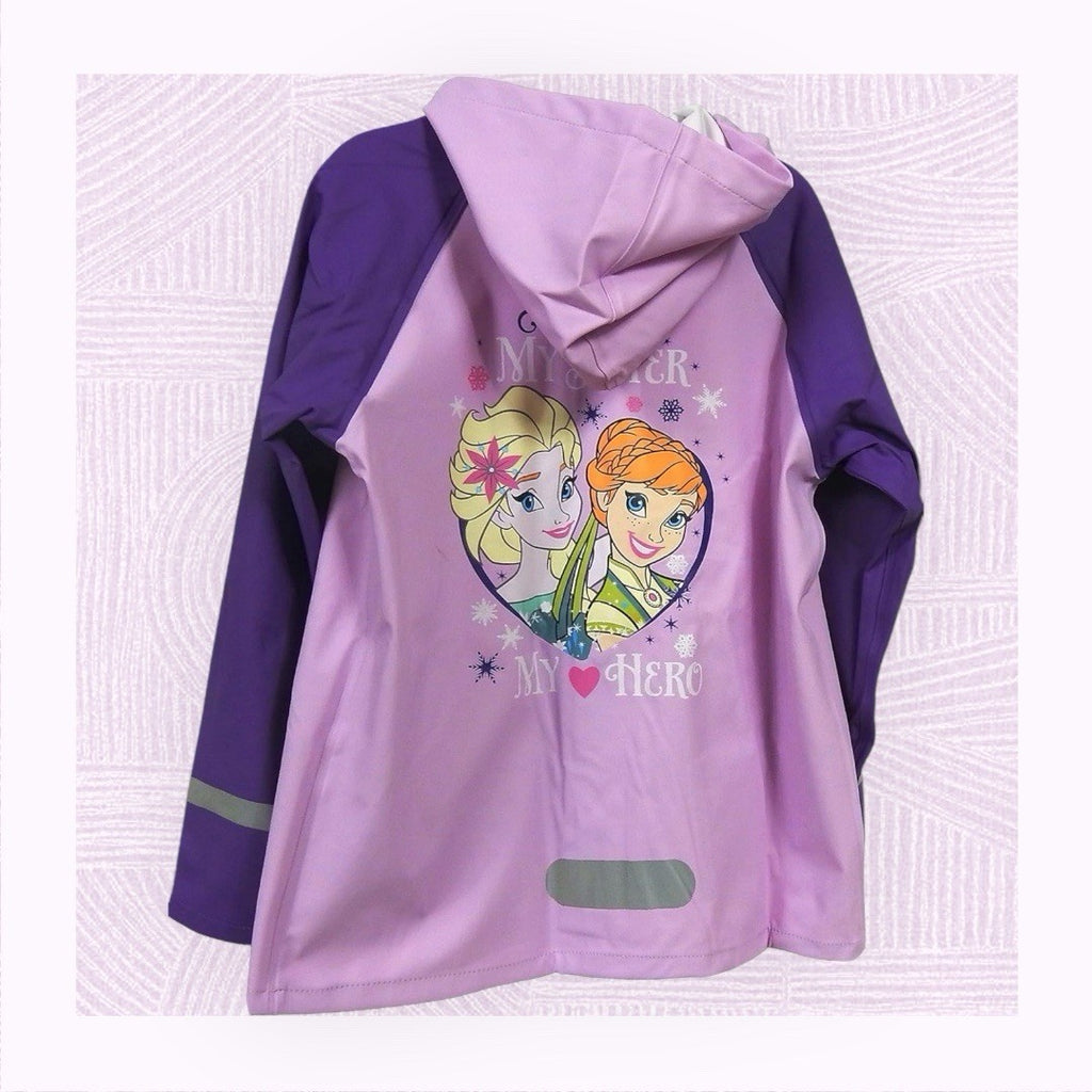 Disney Eiskönigin Regenjacke Gr. 98 104 Frozen Anna und Elsa Buddel Matsch Jacke