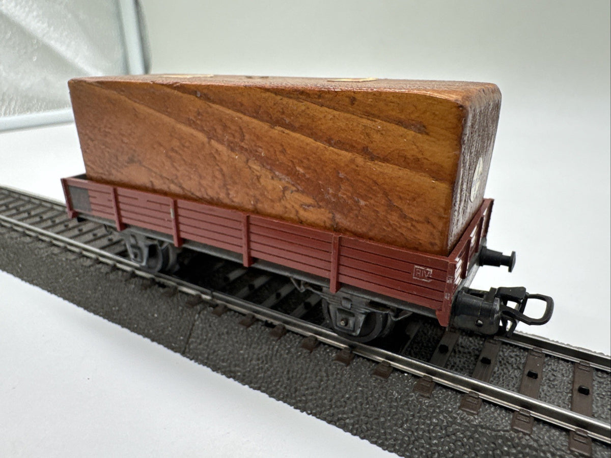 Märklin 4503 H0 Niederbordwagen 464 637 Mit Ladung DB #494