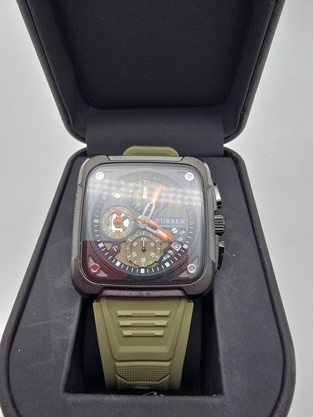 Armbanduhr  Curren In Schwarz Armband Braun