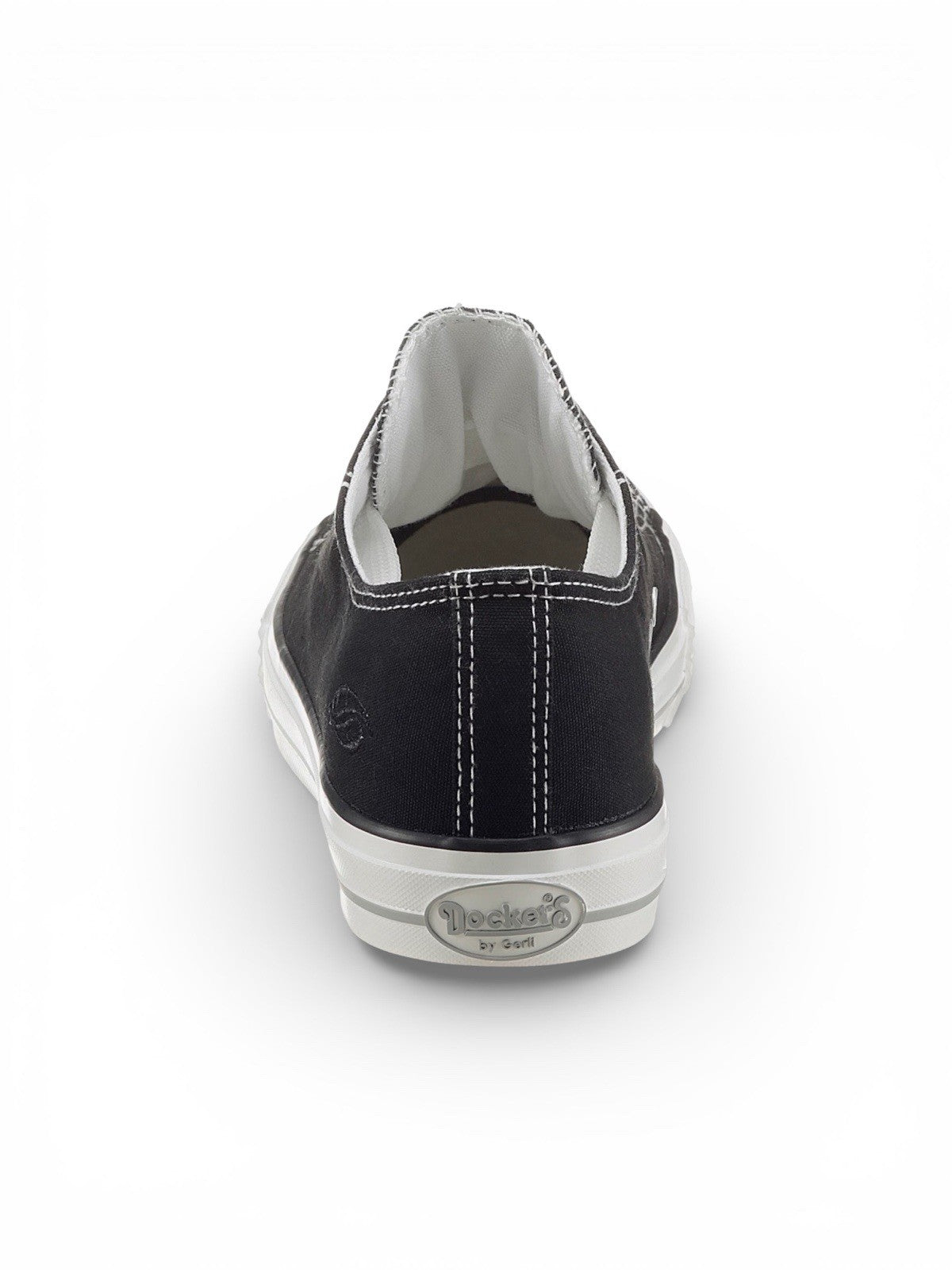 Dockers Damen Canvas Gr.39 Sneaker Halbschuh Schwarz 36UR201-710100