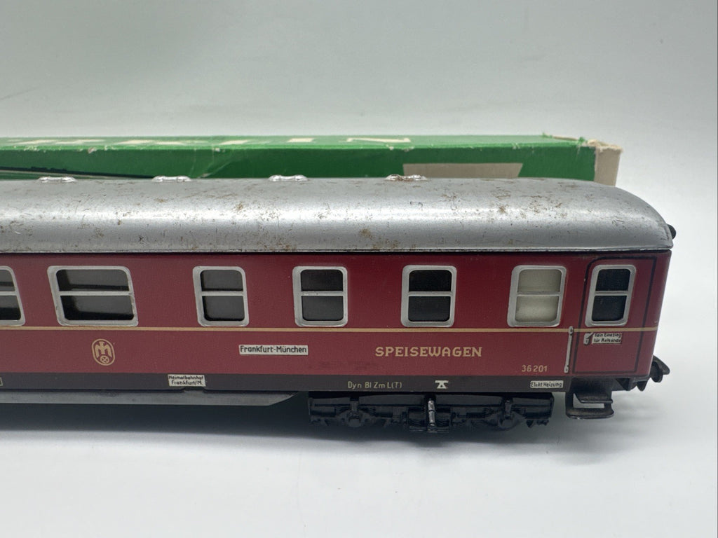 Märklin - H0 - 4024 - Speisewagen der DB rot - OVP