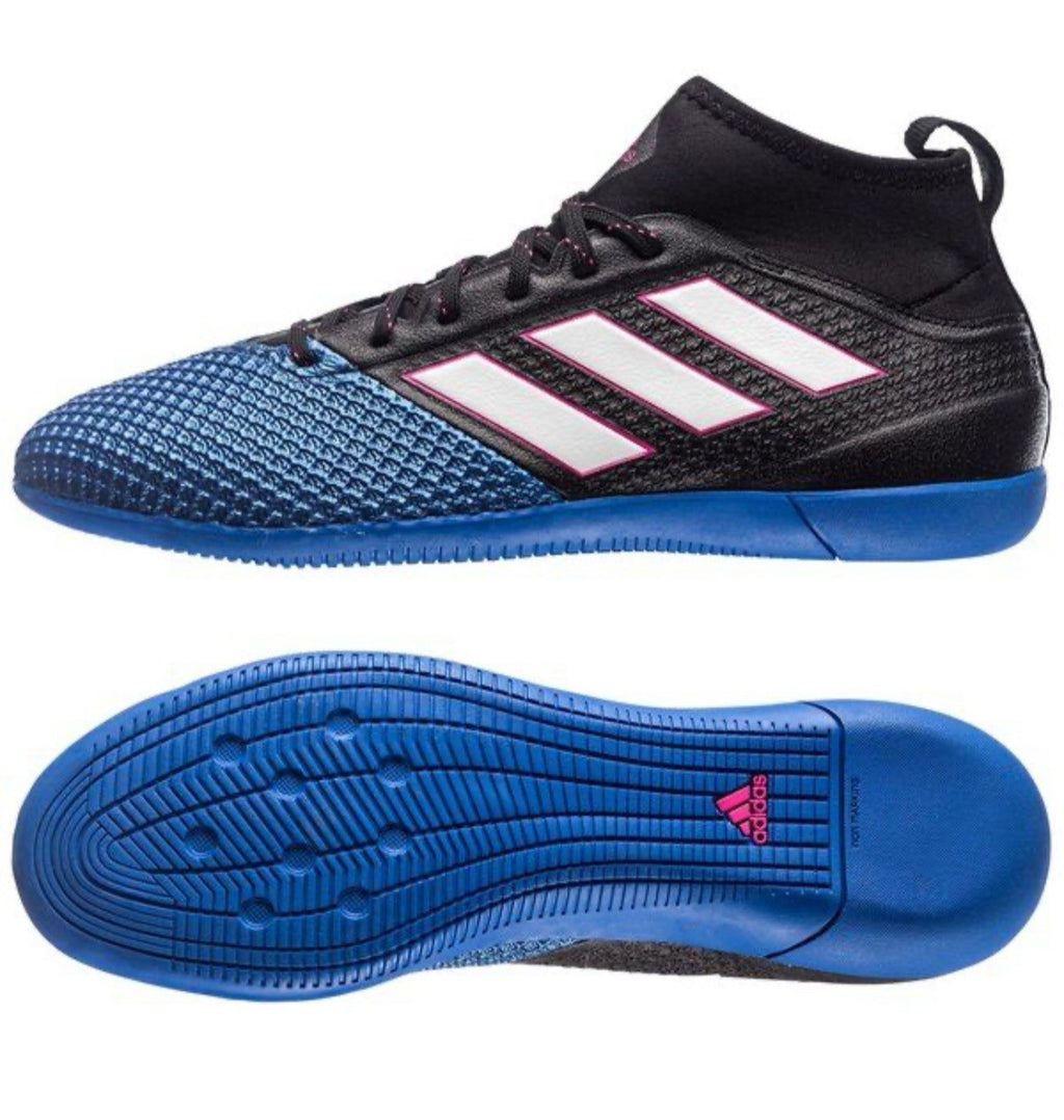 Adidas Ace 17.3 FG Primemesh Herren Hallen Fußballschuhe Blau EUR 40 UK 6.5