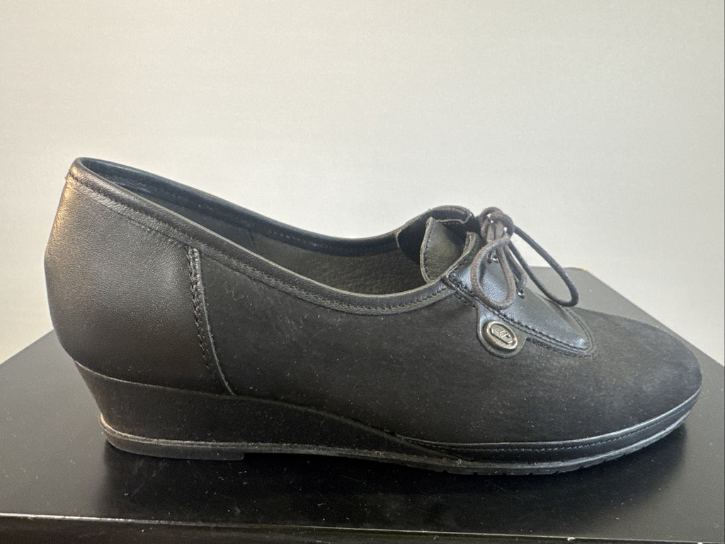 Kranich Halbschuh Gr. 4,5 Damen Leder 