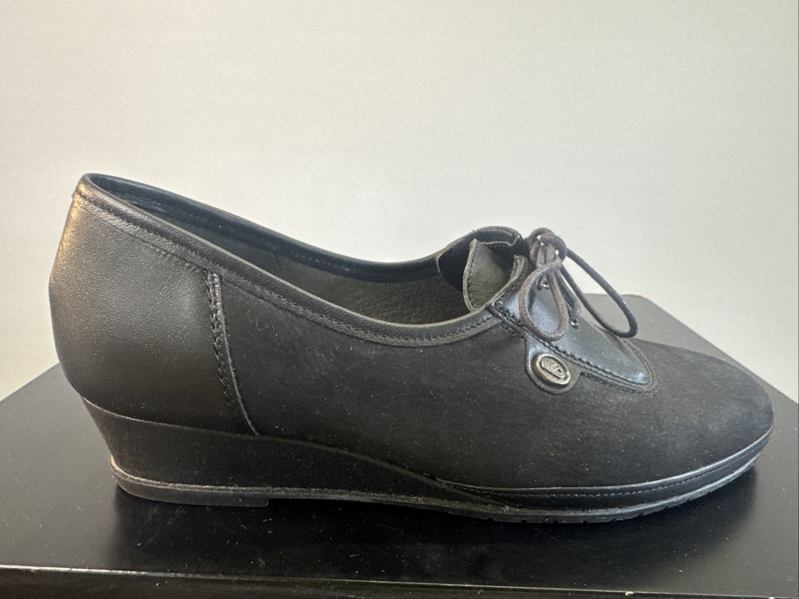 Kranich Halbschuh Gr. 4,5 Damen Leder 