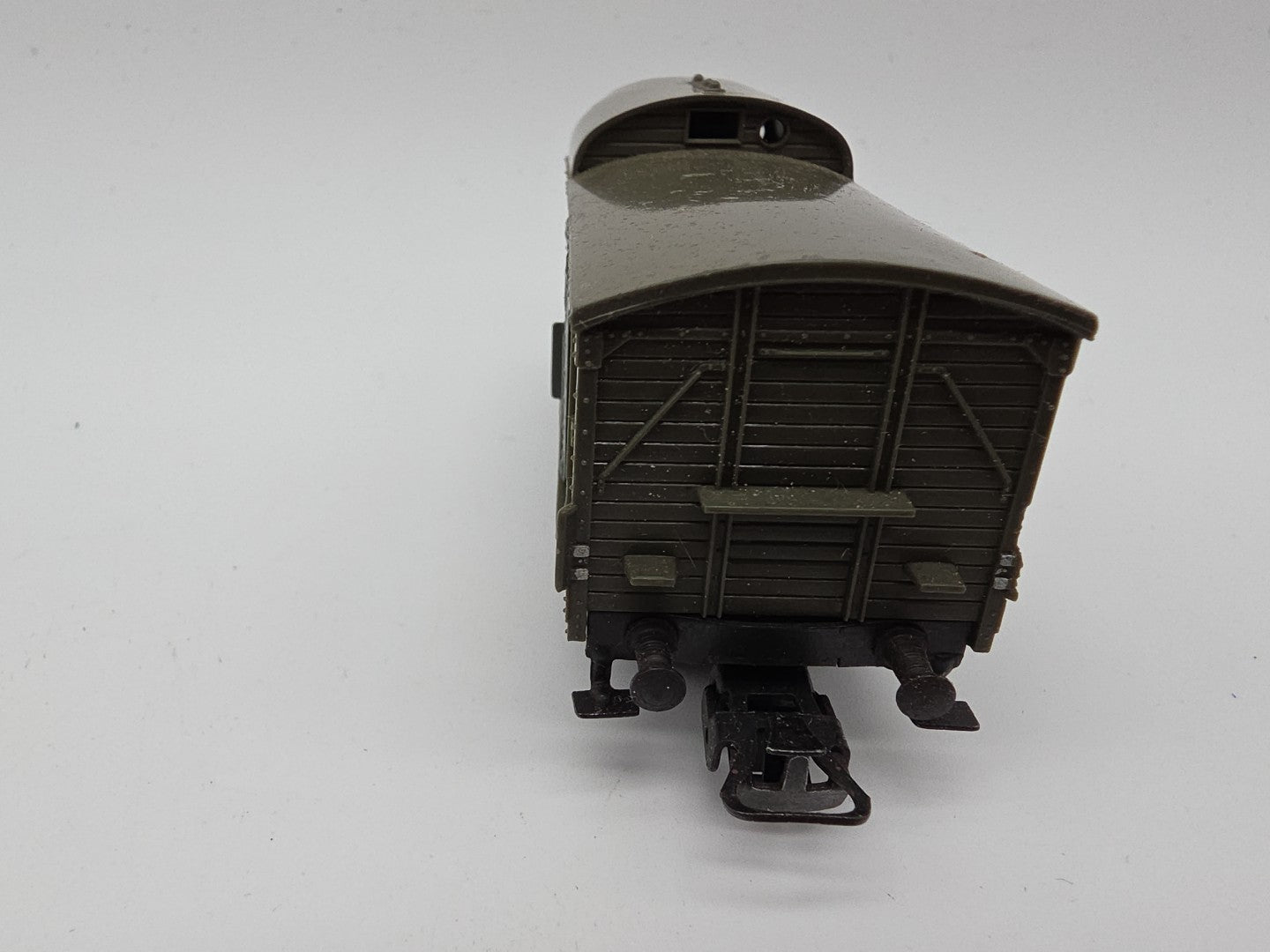  Spur H0 2Achs Packwagen  Modellbahn Zubehör Guter Zustand