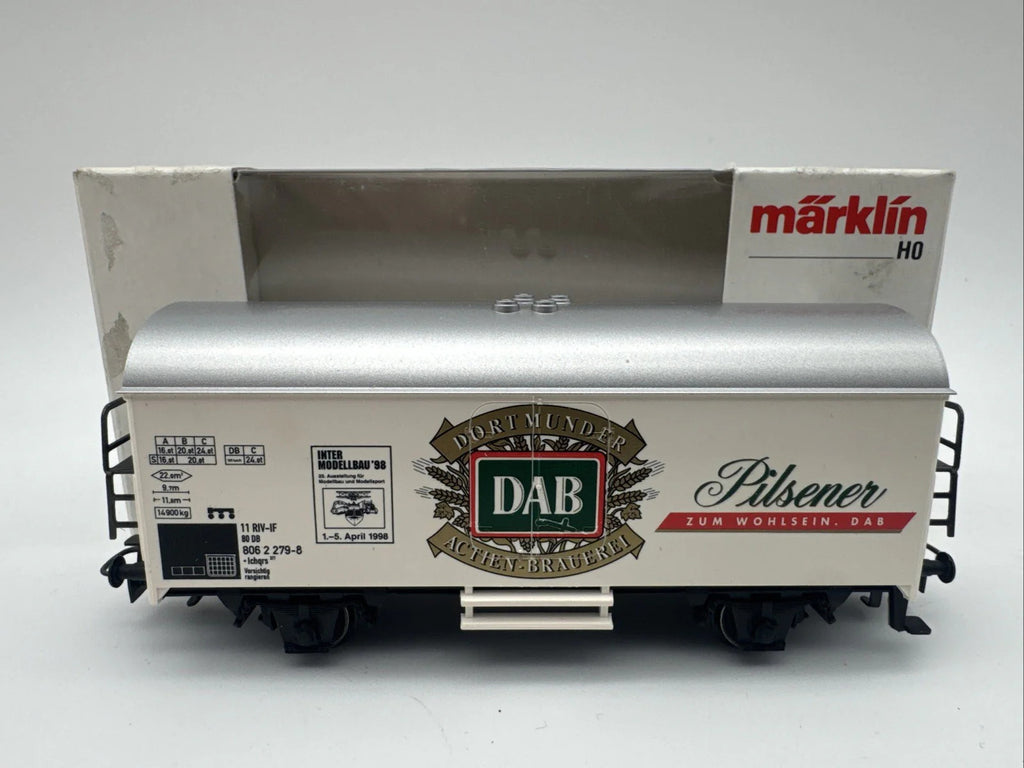 SoMo DAB Pilsener Bierwagen Märklin mini-club Spur Z m. Box Top