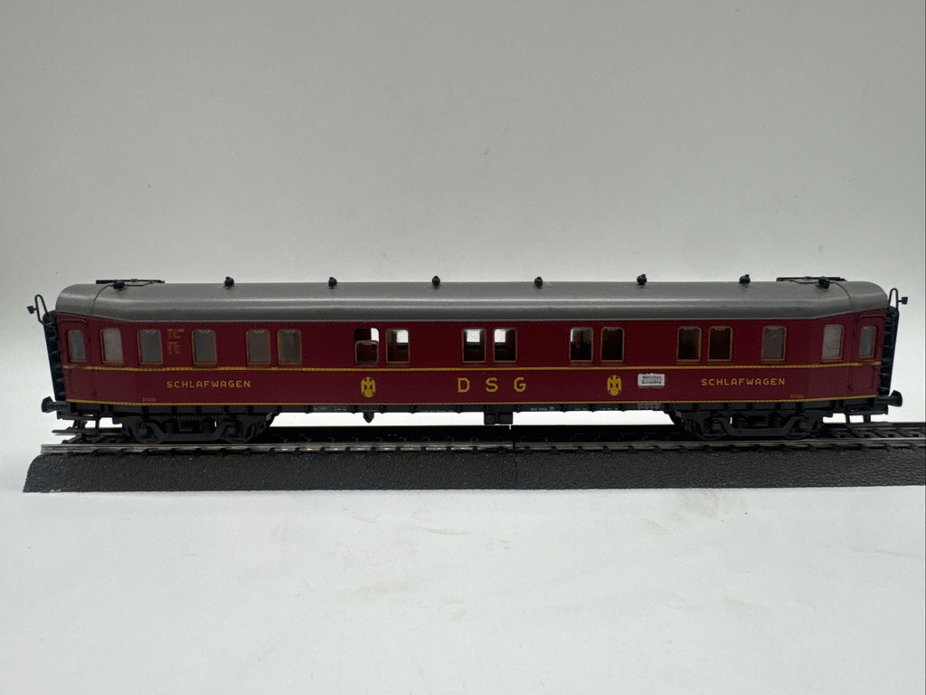 B02 Roco H0 Personenwagen 4292S DSG Schlafwagen Hecht #756