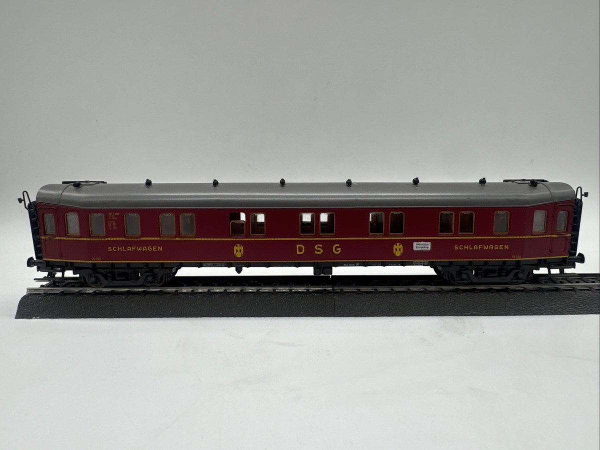 B02 Roco H0 Personenwagen 4292S DSG Schlafwagen Hecht #756