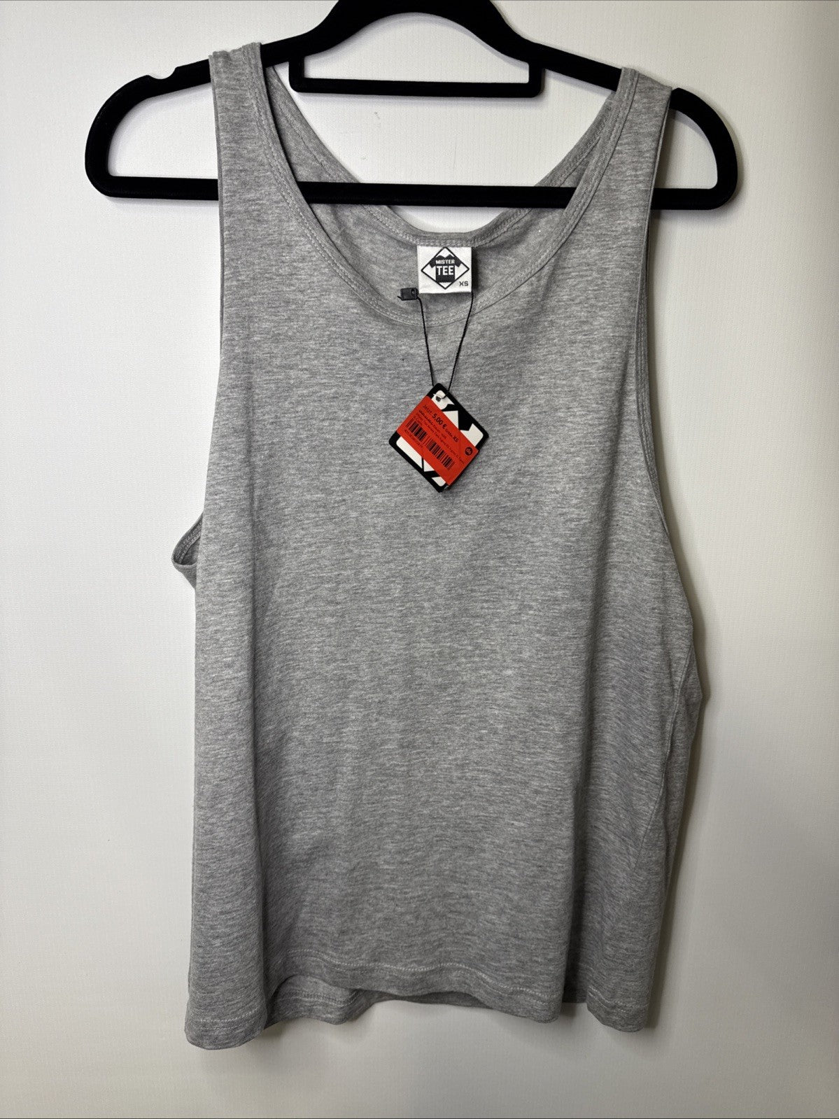 Mister Tee Top Damen Gr. XS Grau