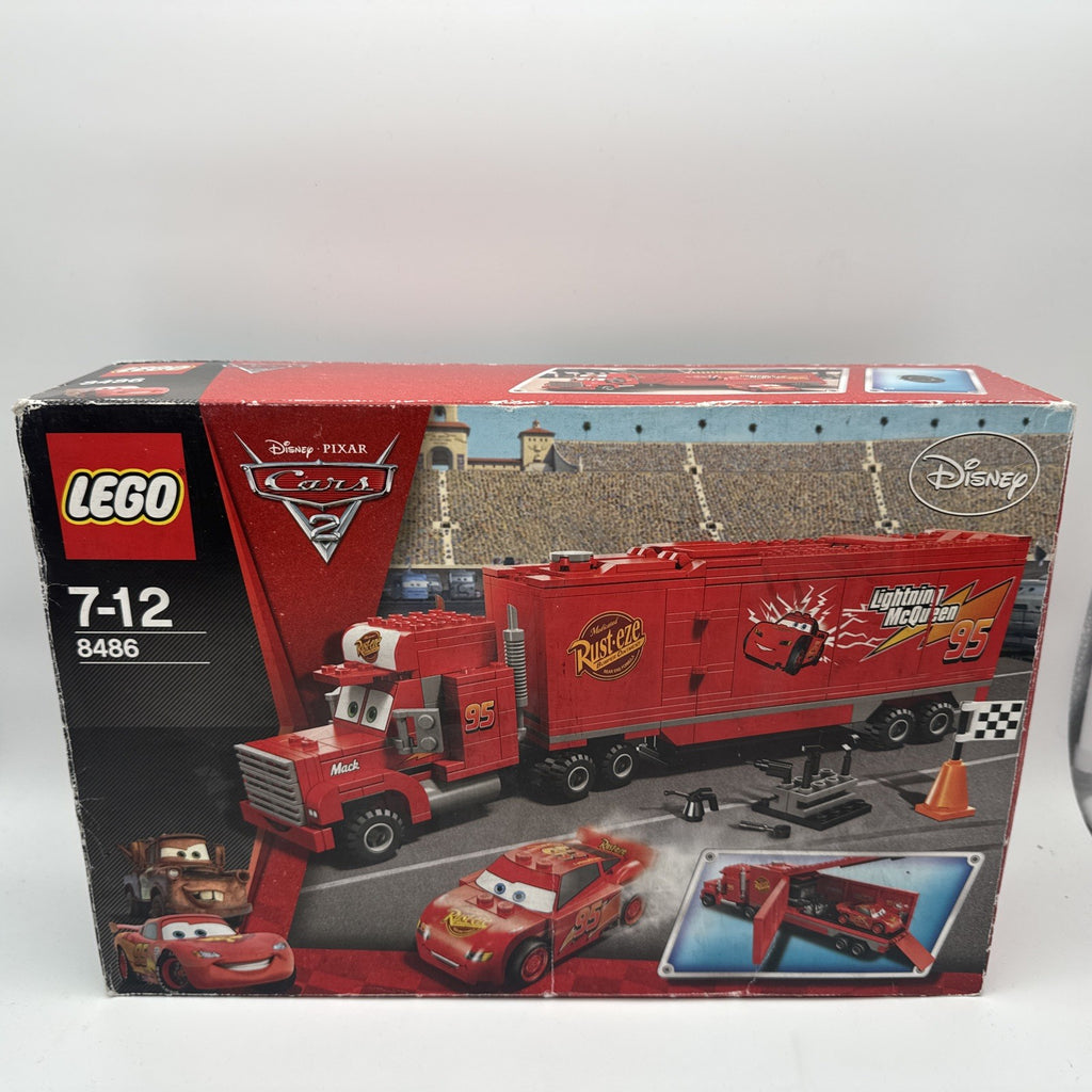 Lego 8486 Cars 2 Mack's Team LKW Neu