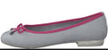 MARCO TOZZI Ballerinas Sommer Slipper Damen  Gr. 36 Sky Comb