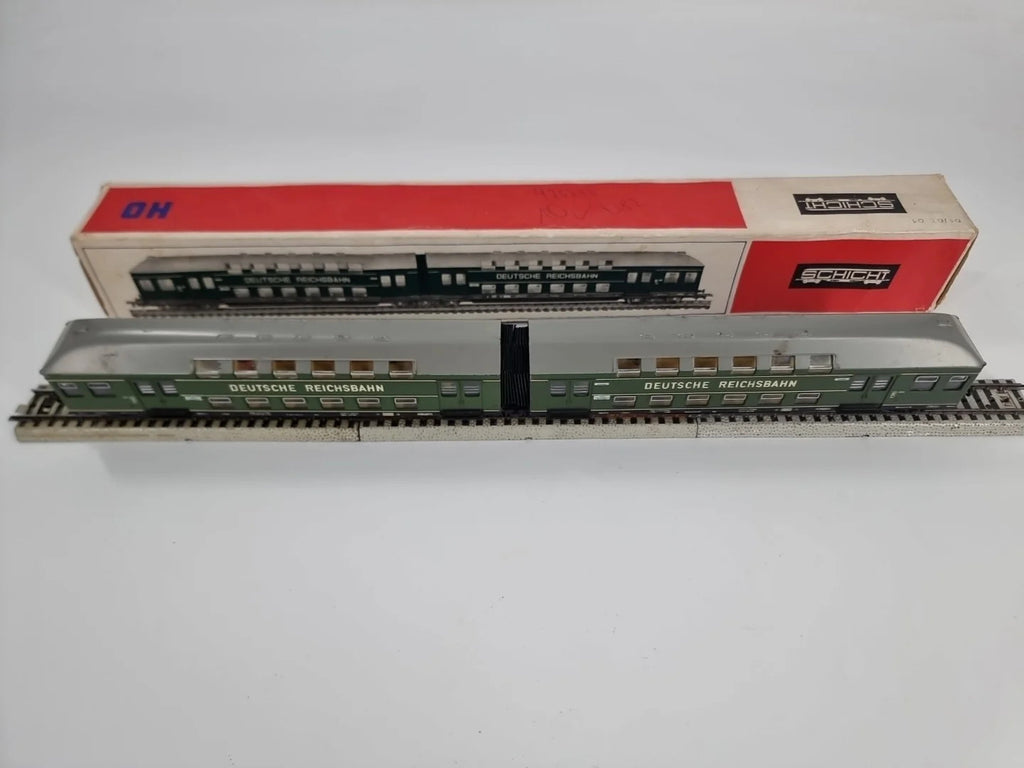 Schicht VEB H0 5452531/426/46 Doppelstockzug Mittelteil 2Tlg OVP