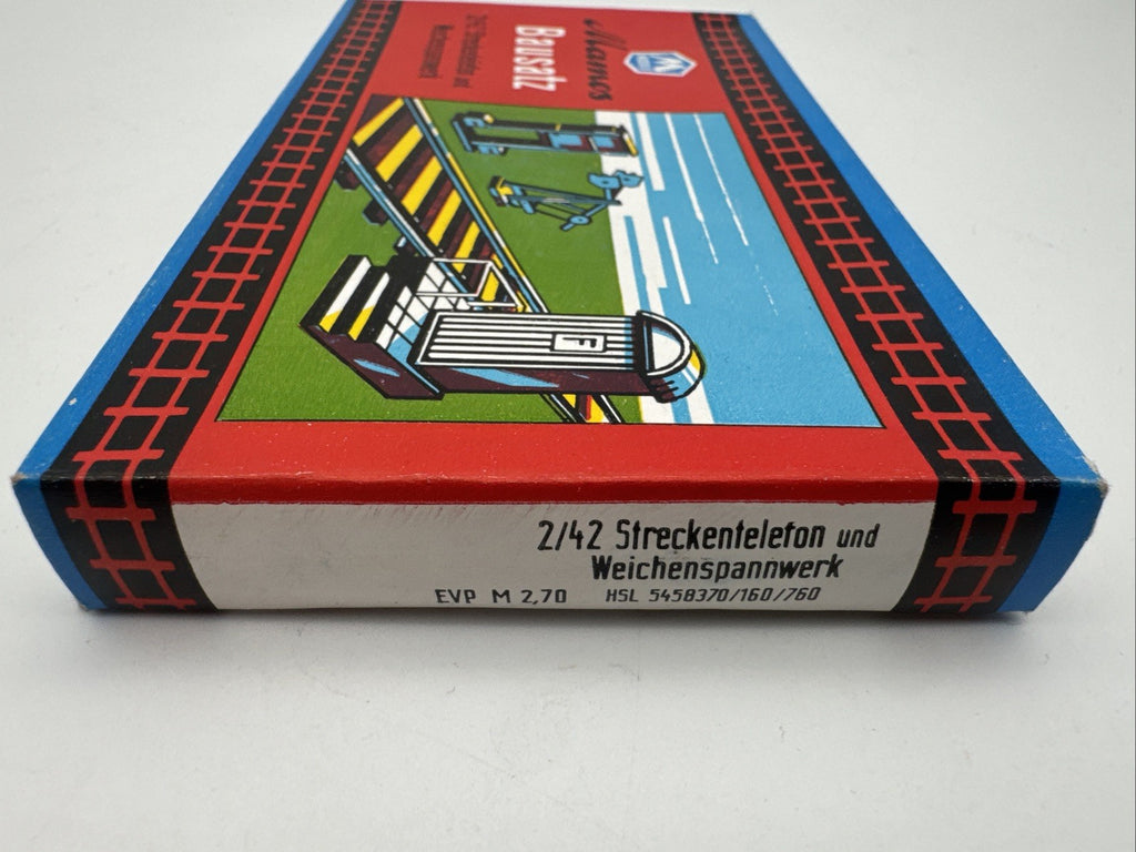 Mamos Bausatz 2 42 Streckentelefon und Weichenspannwerk 