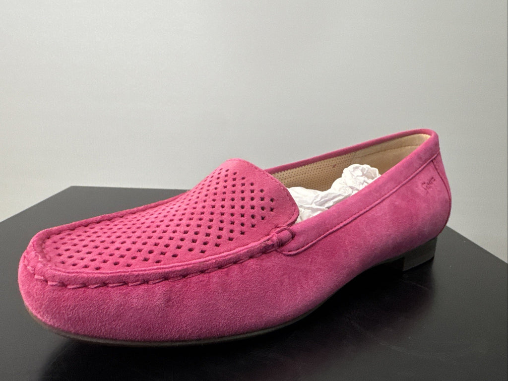 Sioux Damenschuhe Gr. 37,5 / 4,5 Zillette-700 Slipper Velour Halbschuhe