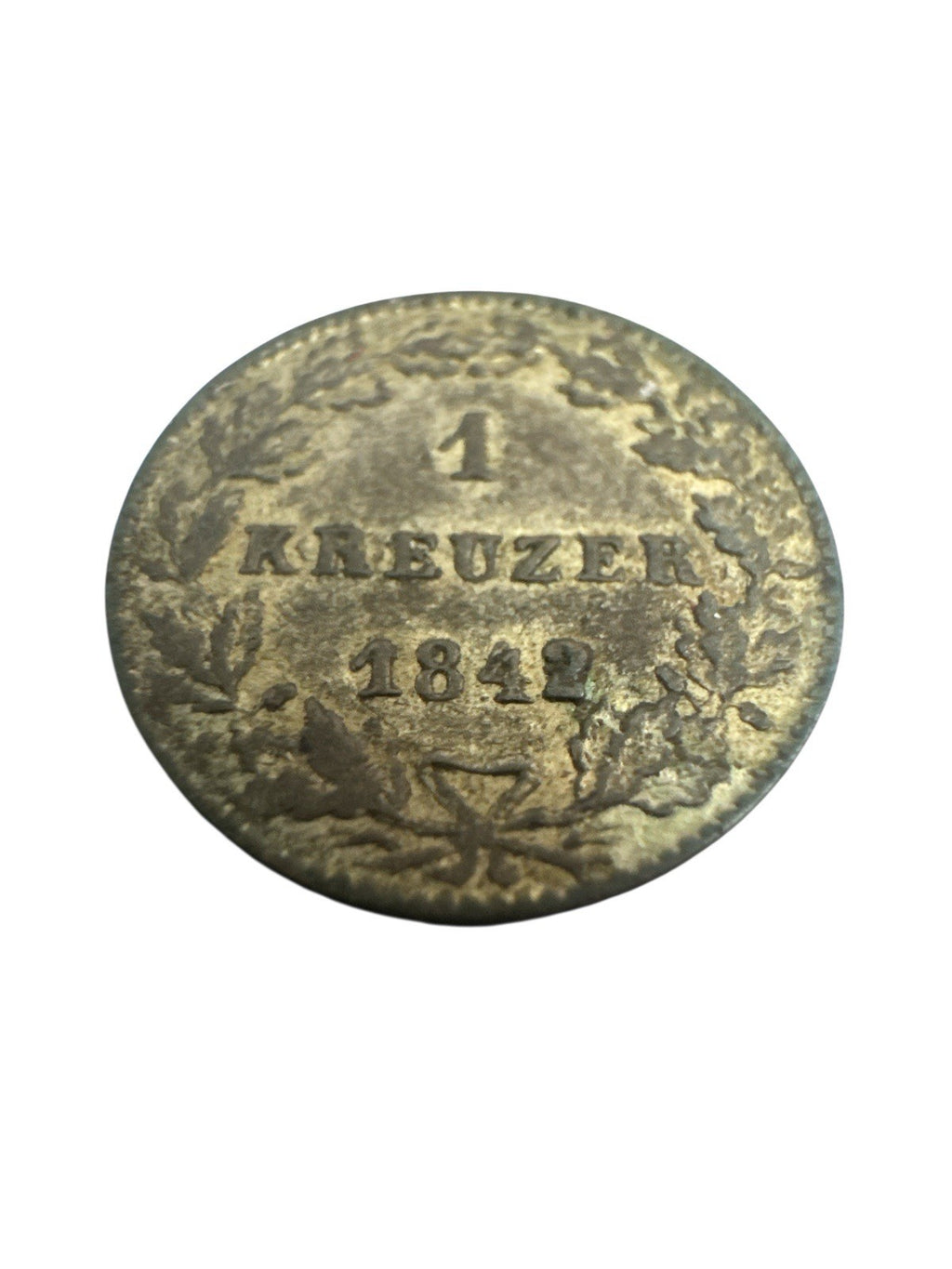 Hessen Darmstadt - Ludwig II. - Münze - 1 Kreuzer 1842 - Silber