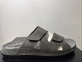 Rohde Herren Pantoletten Gr.46 Hausschuhe Sandale 5914 Anthrazit