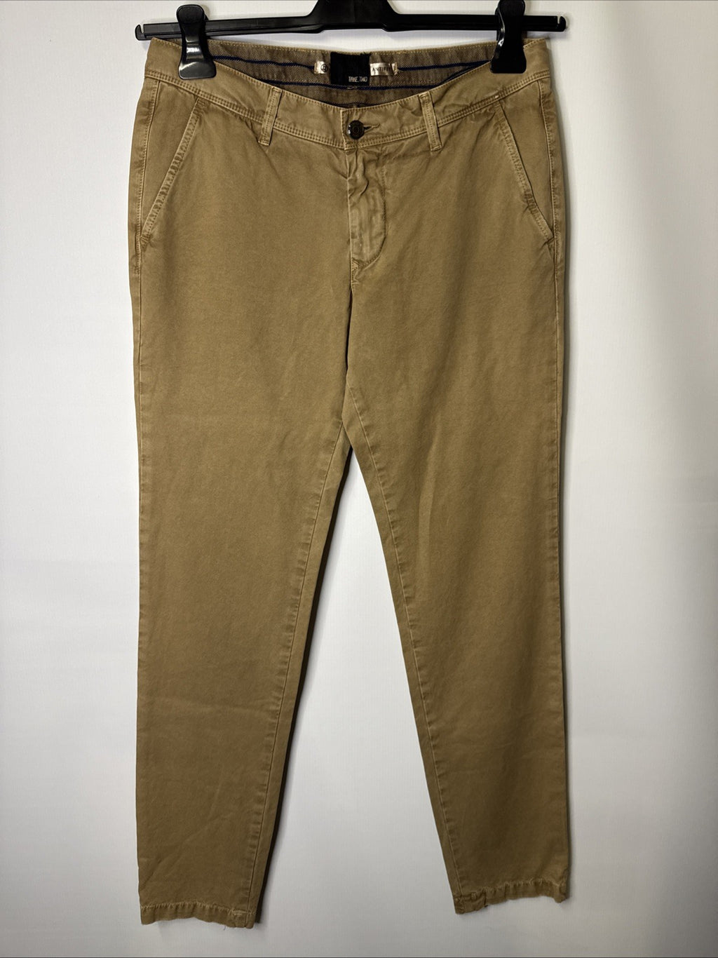 Take Two Damen Jeans Gr. 27 Braun Antifit