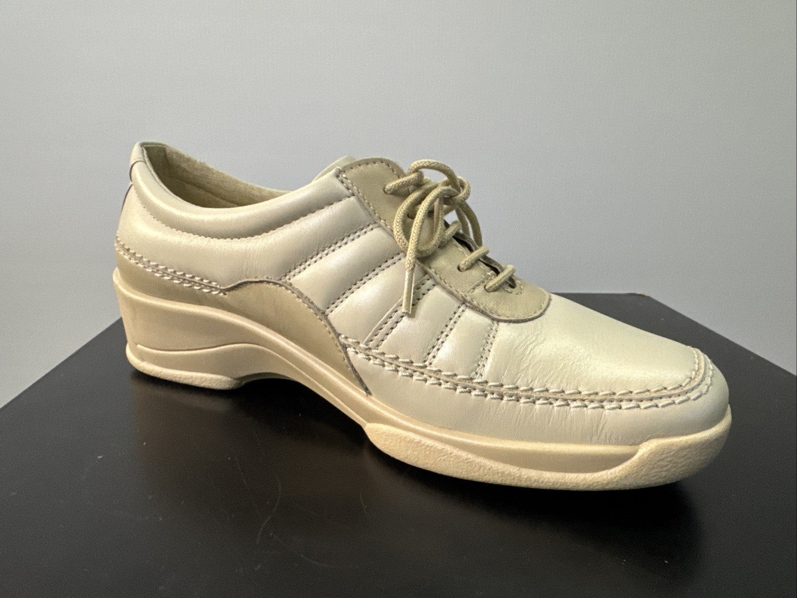 Rodhe Halbschuh Damen Gr. 37 Beige Leder