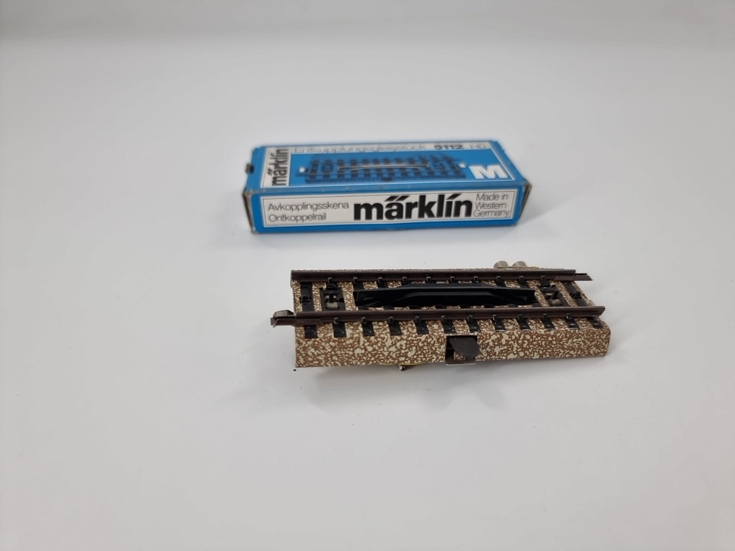 MÄRKLIN H0 5112 elektr. Entkupplungsgleis in OVP