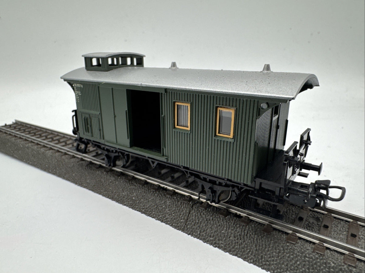 Märklin 4038 - Gepäckwagen - 116 910 Stg - grün/grau - H0 HO 1:87 #280