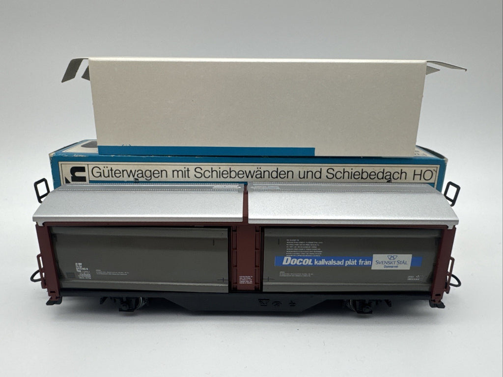 Märklin Spur H0 4729 Güterwagen Schiebewandwagen / Schiebedachwagen der DB OVP