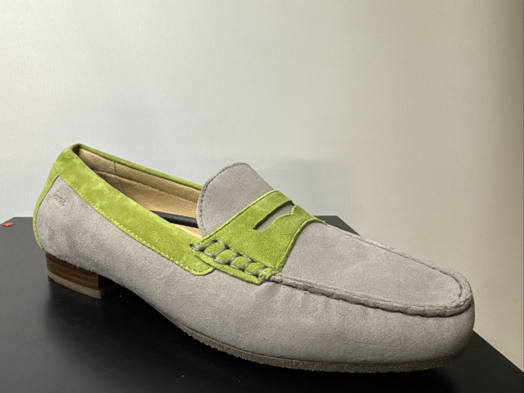 Sioux Corbina Slipper Gr. 5 Grau Damenschuhe Leder