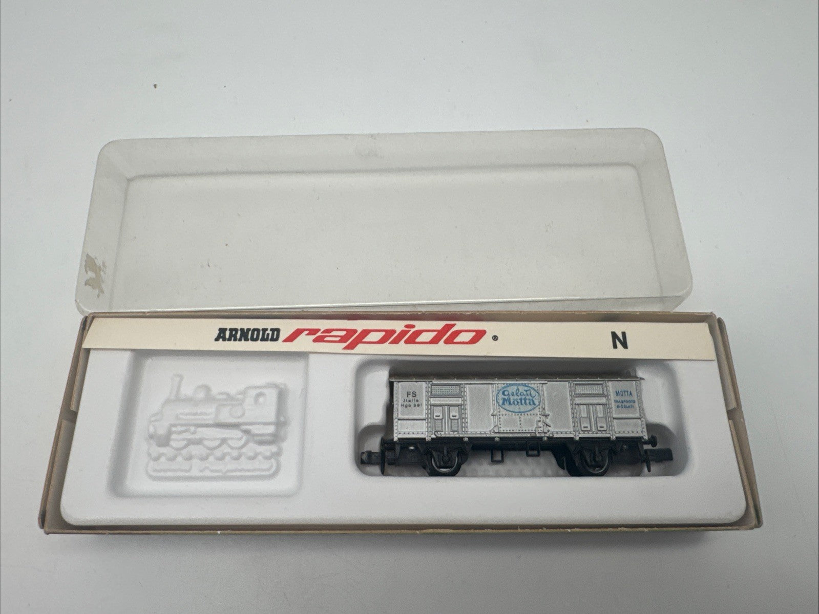Arnold 0443 Spur N Kühlwagen Hgb Gelati Motta FS Italien HGB 391