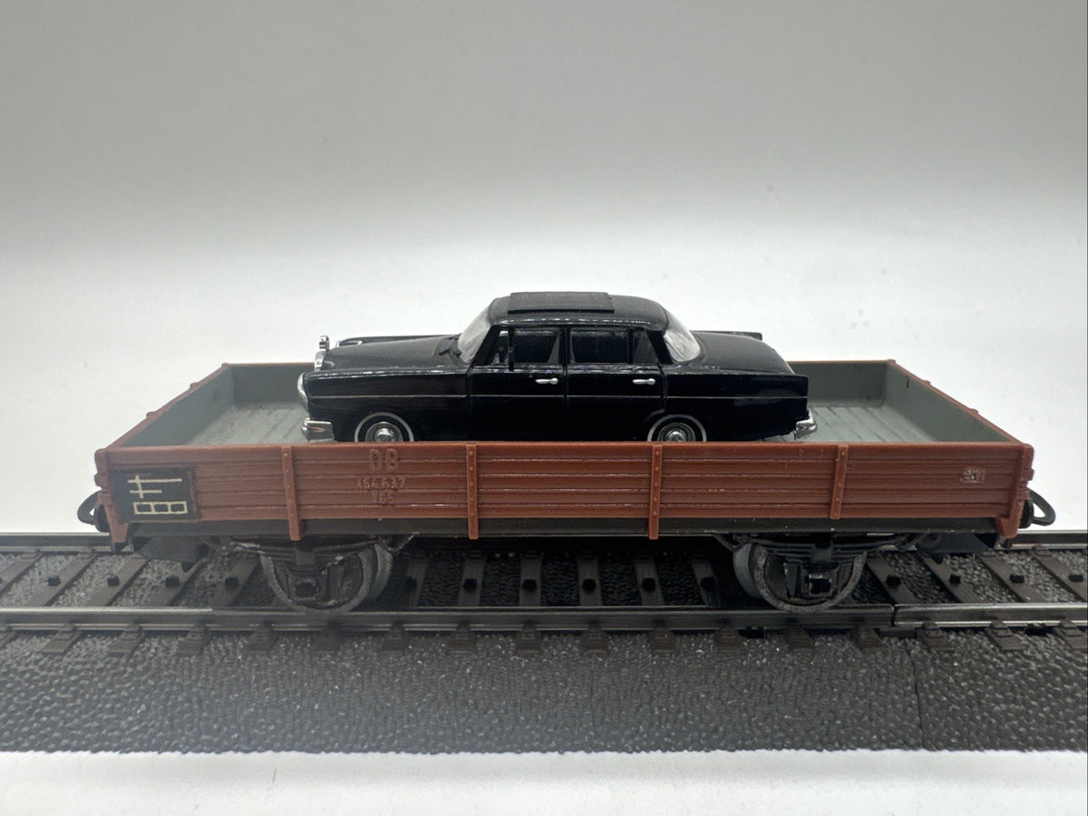 Märklin 4503 H0 Niederbordwagen 464 637 , DB Beladen
