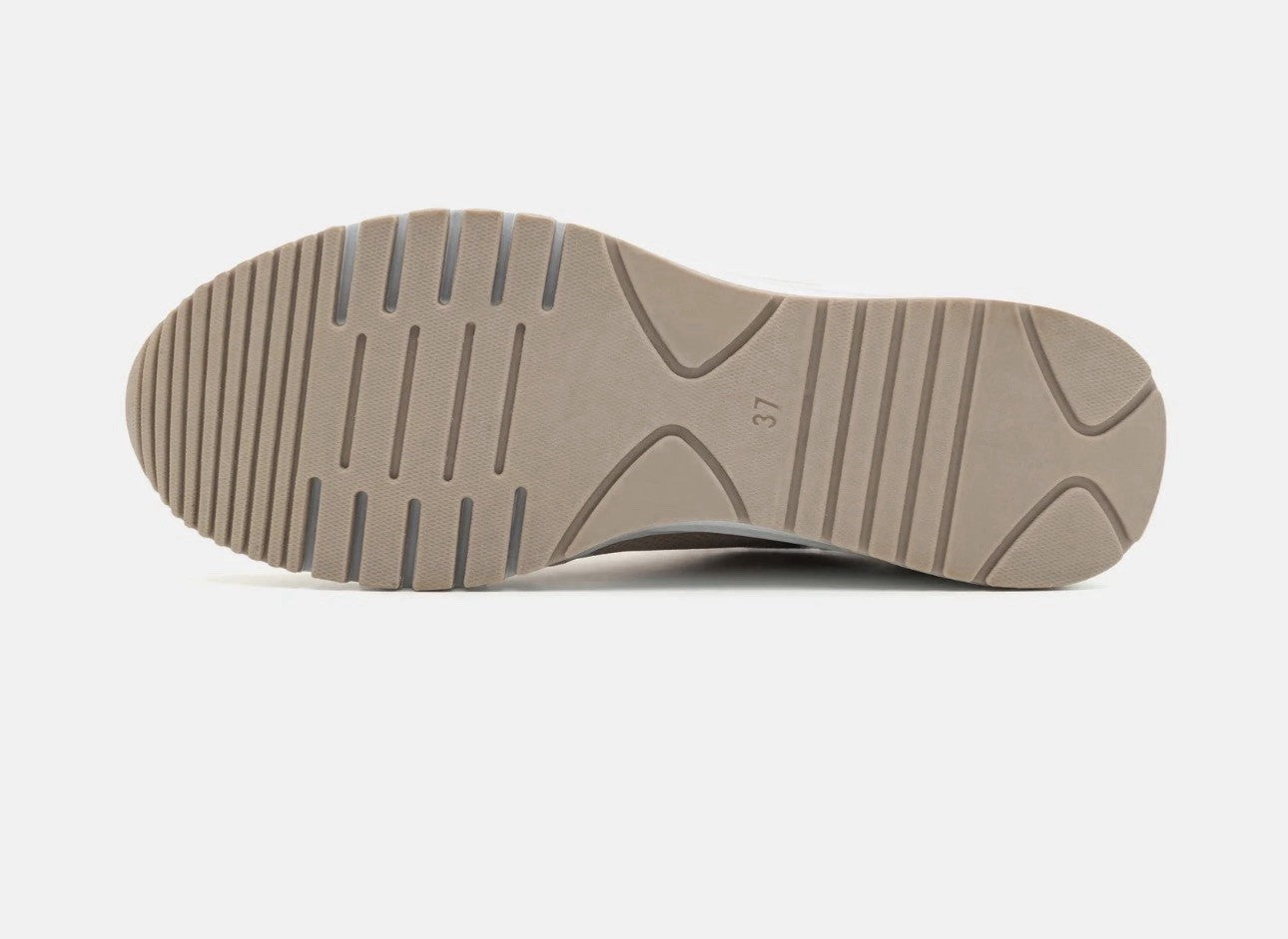 MARCO TOZZI Keilsneaker Freizeitschuh Halbschuh Schnürschuh Beige Damen - Gr. 41