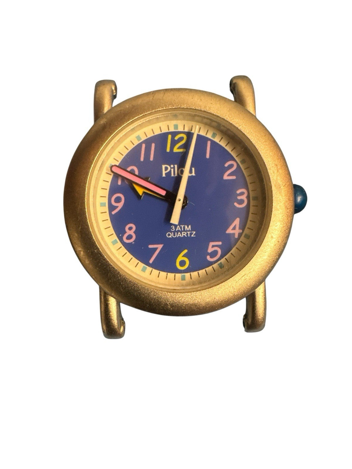 Pilou Uhr Wasserfest Neue Batterie 